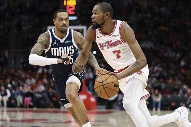 火箭6人上双力保西部第四！杜兰特13分汗都没出 状元34分对飙死神